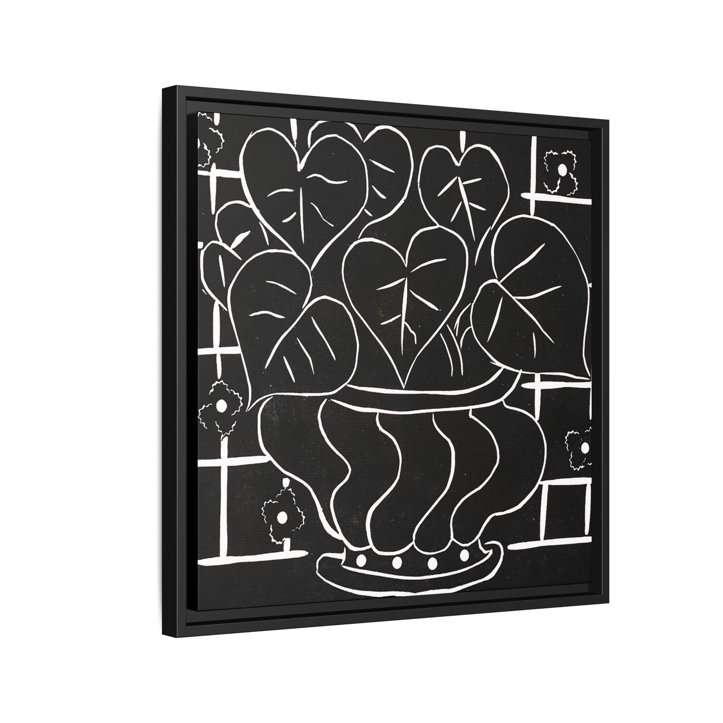 Corbeille de bégonias I (1938) by Henri Matisse / Toile encadrée sur caisse américaine
