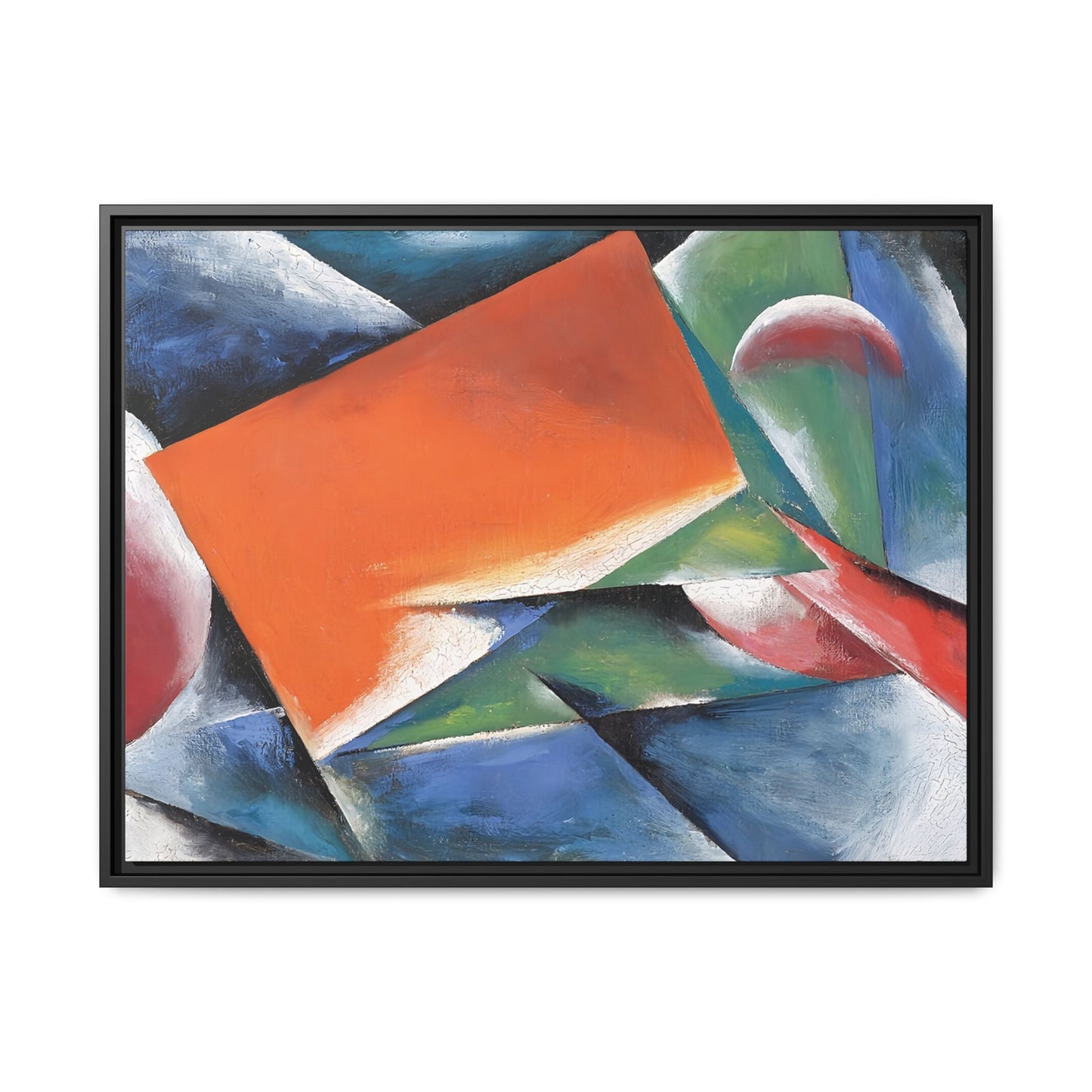 Architectonic Painting (1917) by Lyubov Popova / Toile encadrée sur caisse américaine