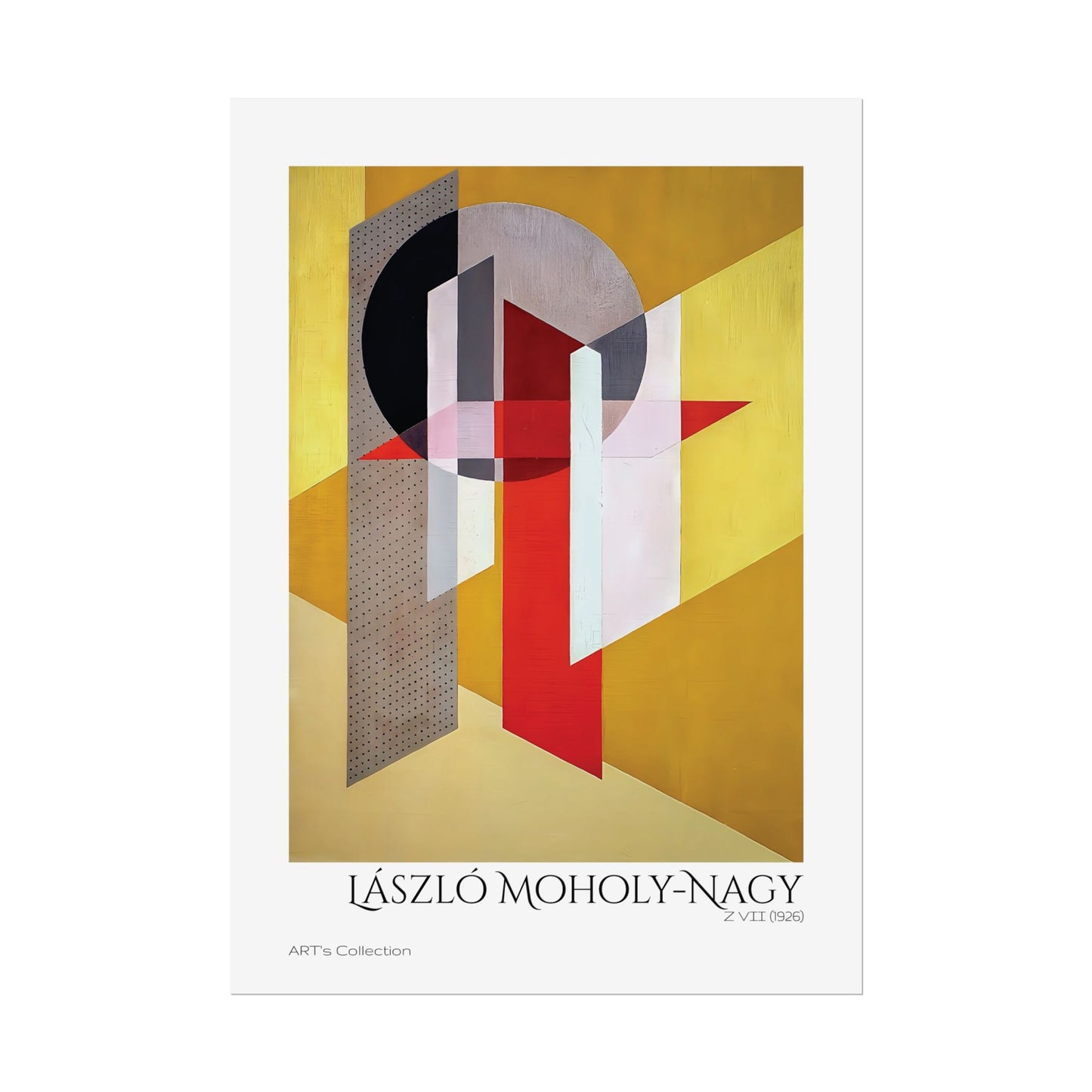 Z VII (1926) by László Moholy-Nagy / Affiche imprimée - Série ART's Collection