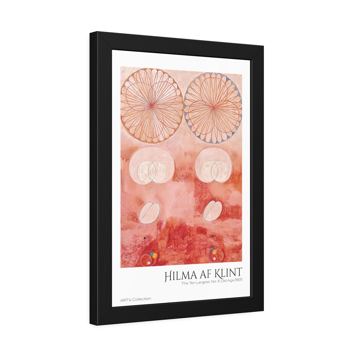 The Ten Largest, No. 9, Old Age (1907) by Hilma af Klint / Affiche Encadrée série ART's Collection