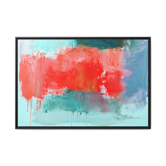 Tableau Beaux Arts Carthage "Série Sign Collections" / Toile encadrée sur caisse américaine