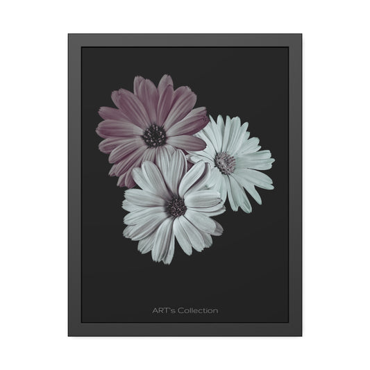 Collection Signature "FLORAL Numéro 5" sur Affiche Encadrée série ART's Collection