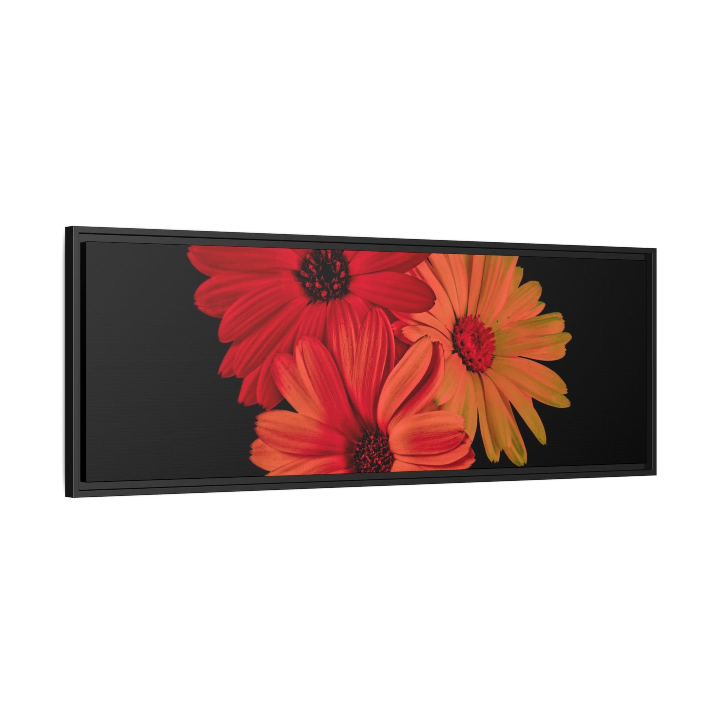 Collection Signature "FLORAL Numéro 1" sur Toile encadrée avec caisse américaine