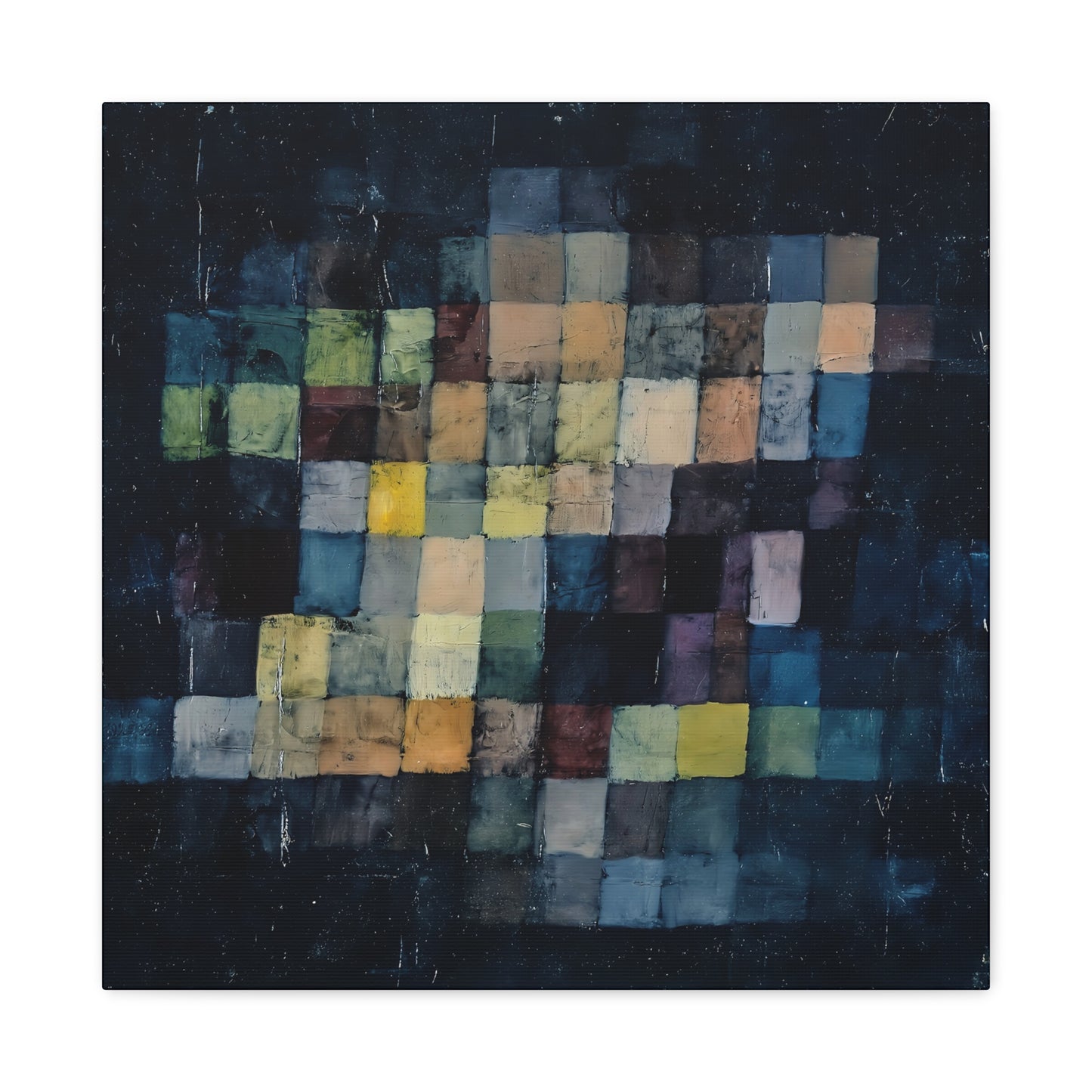 Old sound (1925) by Paul Klee / Reproduction Fine Art sur Toile / Epaisseur 3,2cm - 1'25 po
