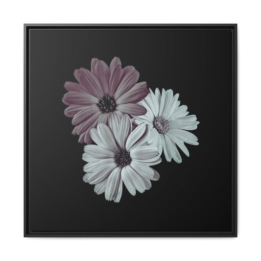 Collection Signature "FLORAL Numéro 5" sur Toile encadrée avec caisse américaine