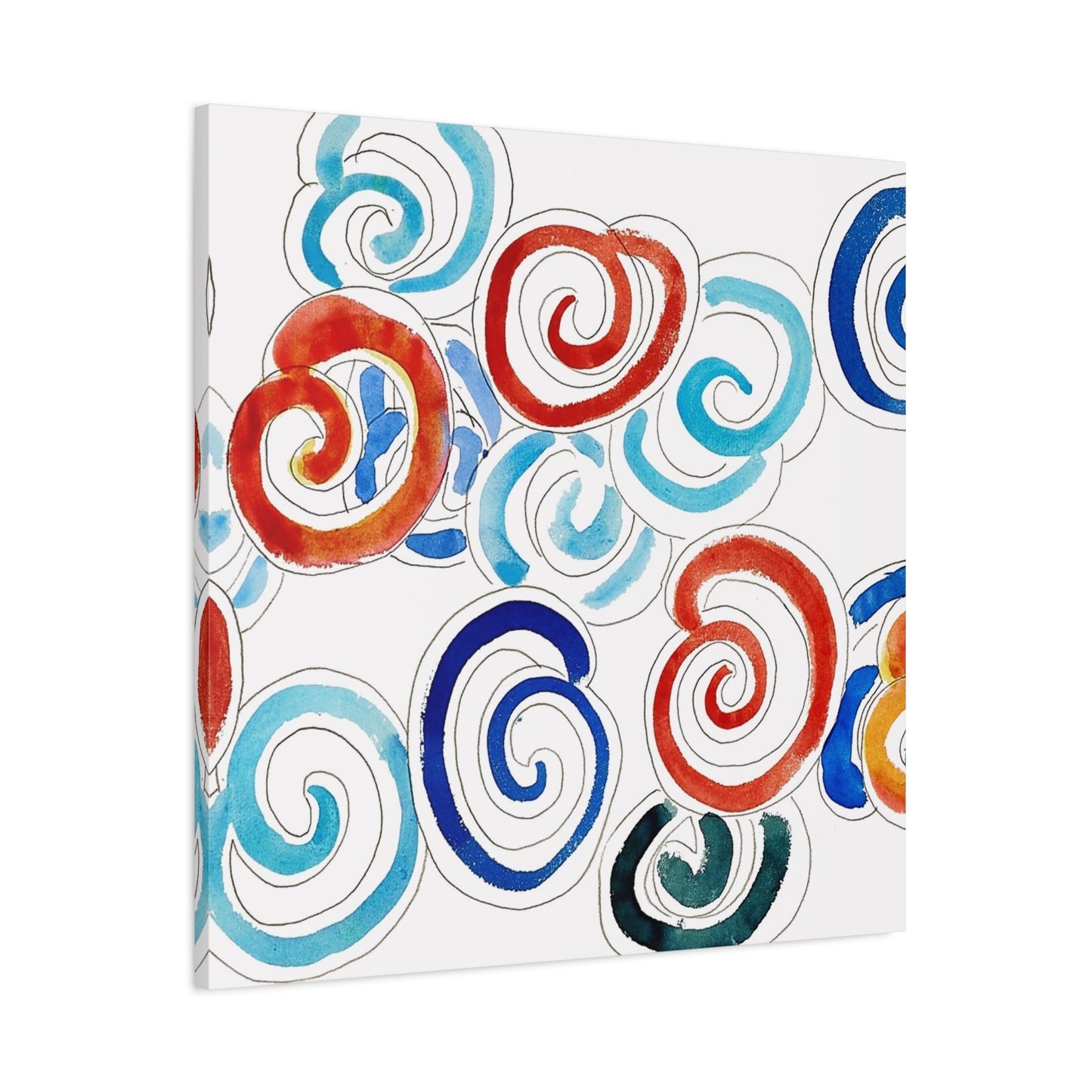 Escargots (1953) by Henri Matisse / Reproduction Fine Art sur Toile / Flanc Large Epaisseur 3.2 cm - 1.25 inch