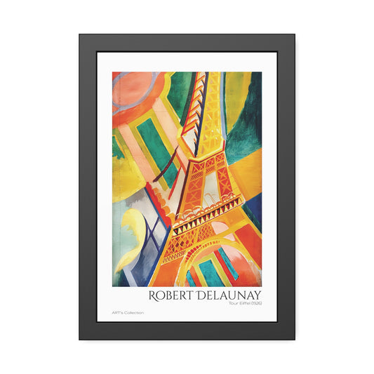 Tour Eiffel (1926) by Robert Delaunay / Affiche Encadrée série ART's Collection