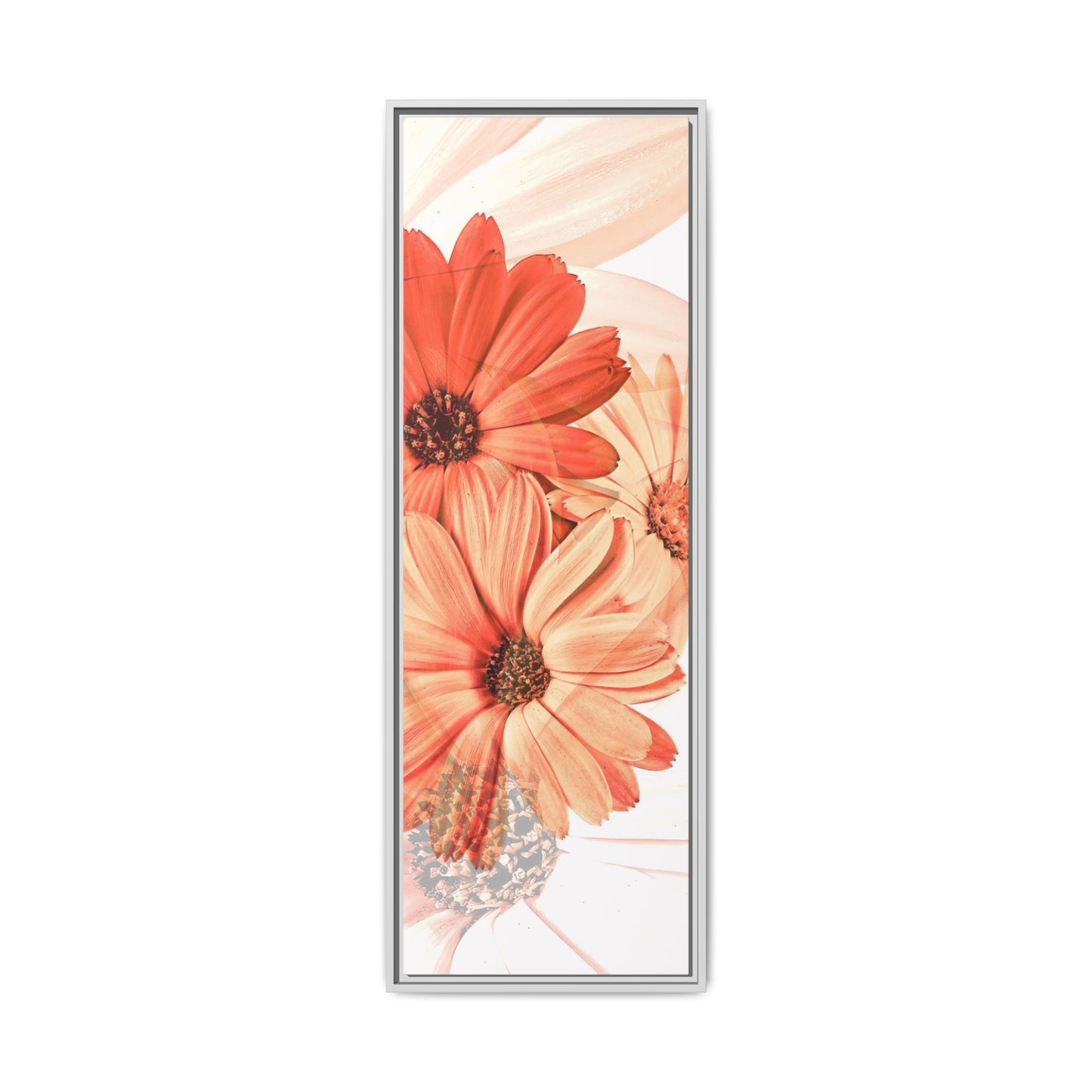Collection Signature "FLORAL Numéro 17" sur Toile encadrée avec caisse américaine
