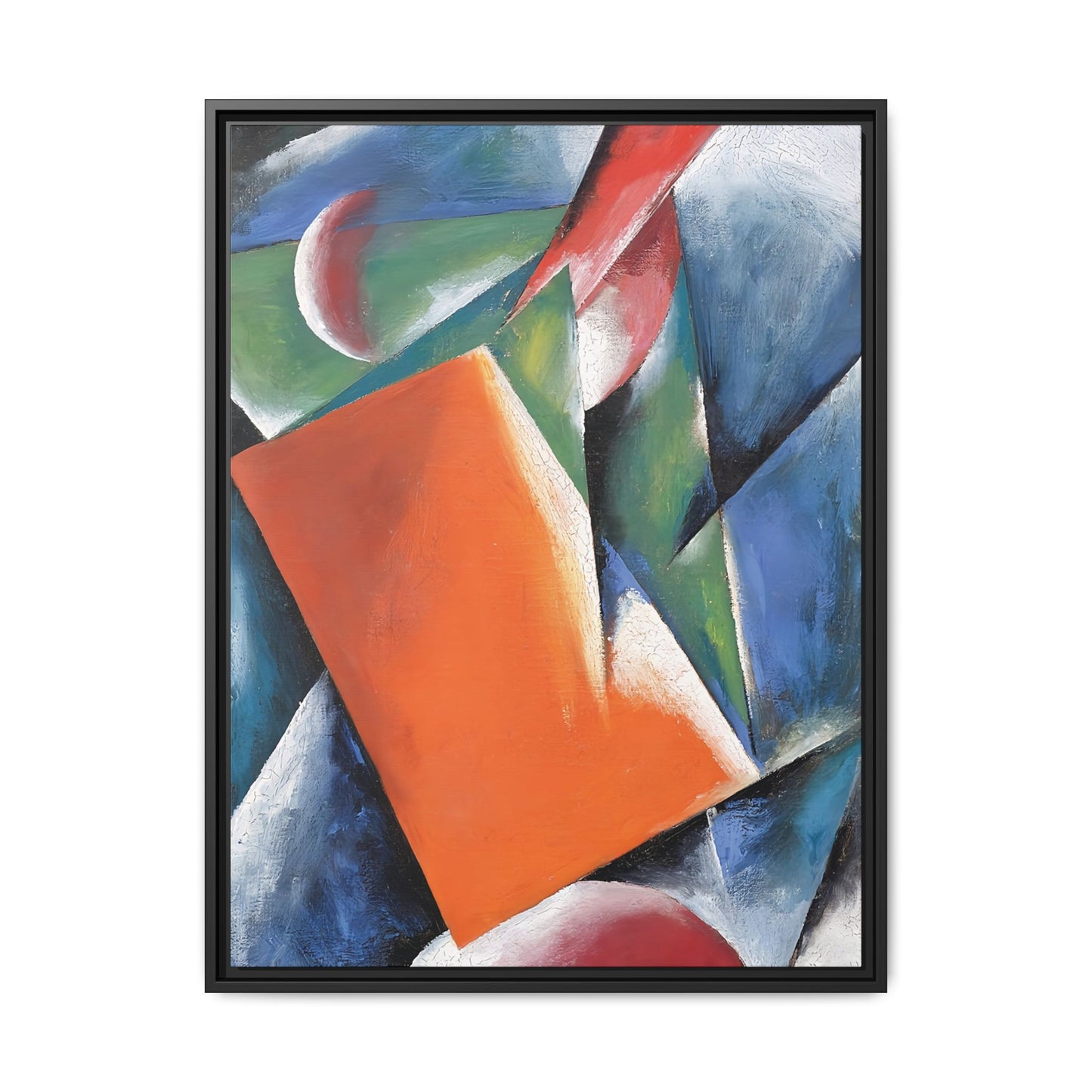 Architectonic Painting (1917) by Lyubov Popova / Toile encadrée sur caisse américaine