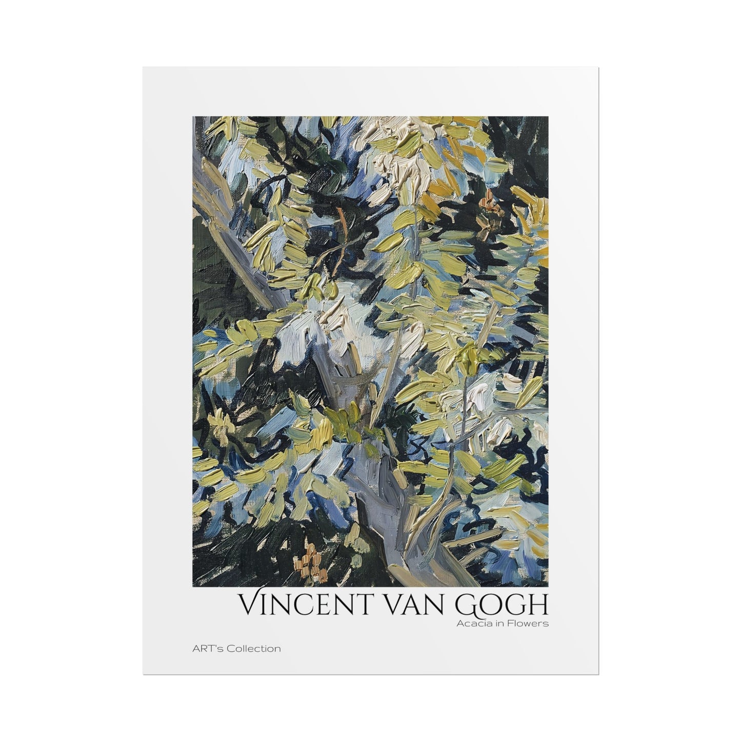 Acacia in Flowers by Vincent van Gogh / Affiche imprimée - Série ART's Collection