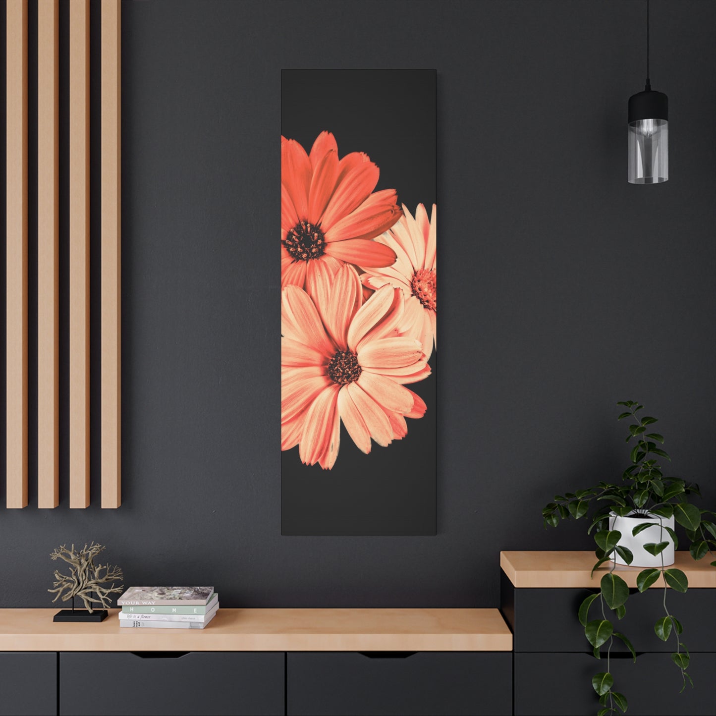 Collection Signature "FLORAL Numéro 6" sur Toile Fine Art sur Toile / Epaisseur 3,2cm - 1'25 po
