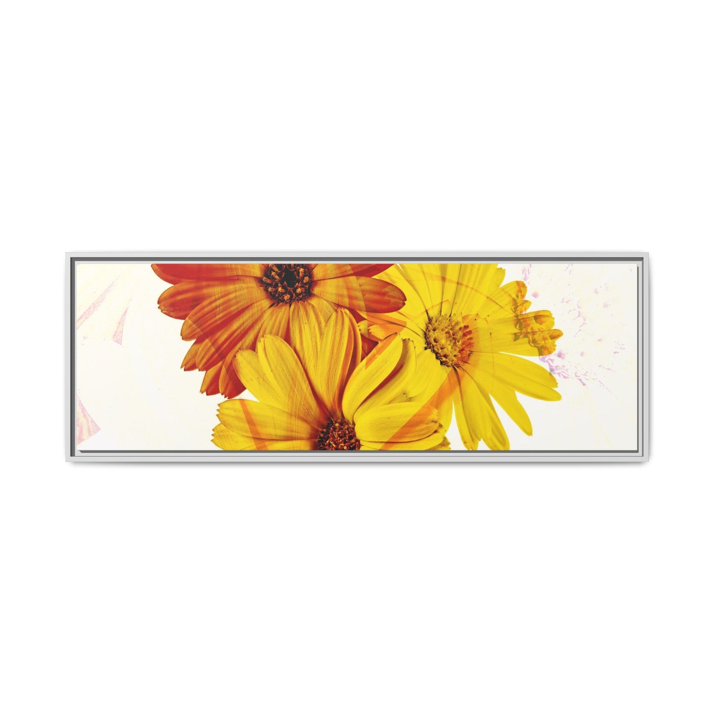 Collection Signature "FLORAL Numéro 13" sur Toile encadrée avec caisse américaine