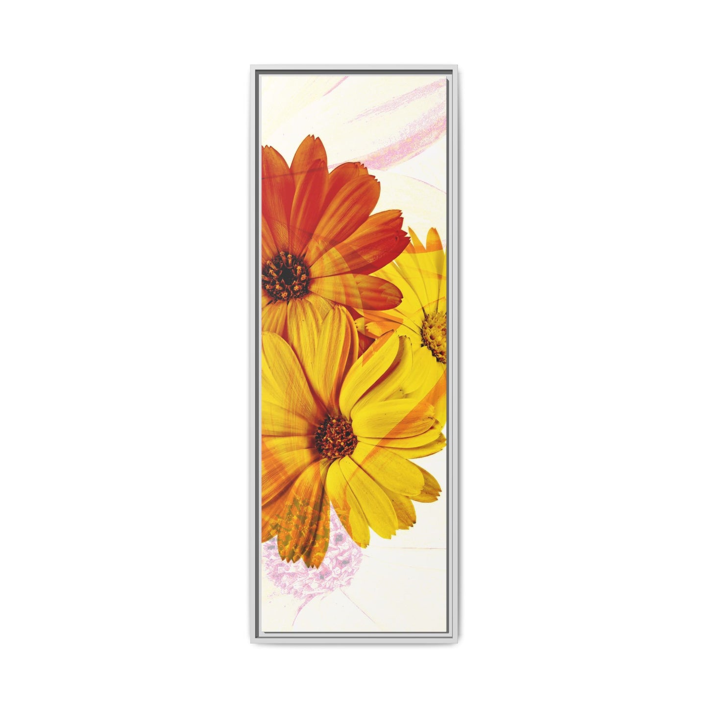 Collection Signature "FLORAL Numéro 13" sur Toile encadrée avec caisse américaine