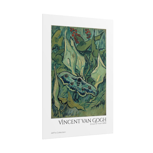 Emperor moth (1889) by Vincent van Gogh / Affiche imprimée - Série ART's Collection