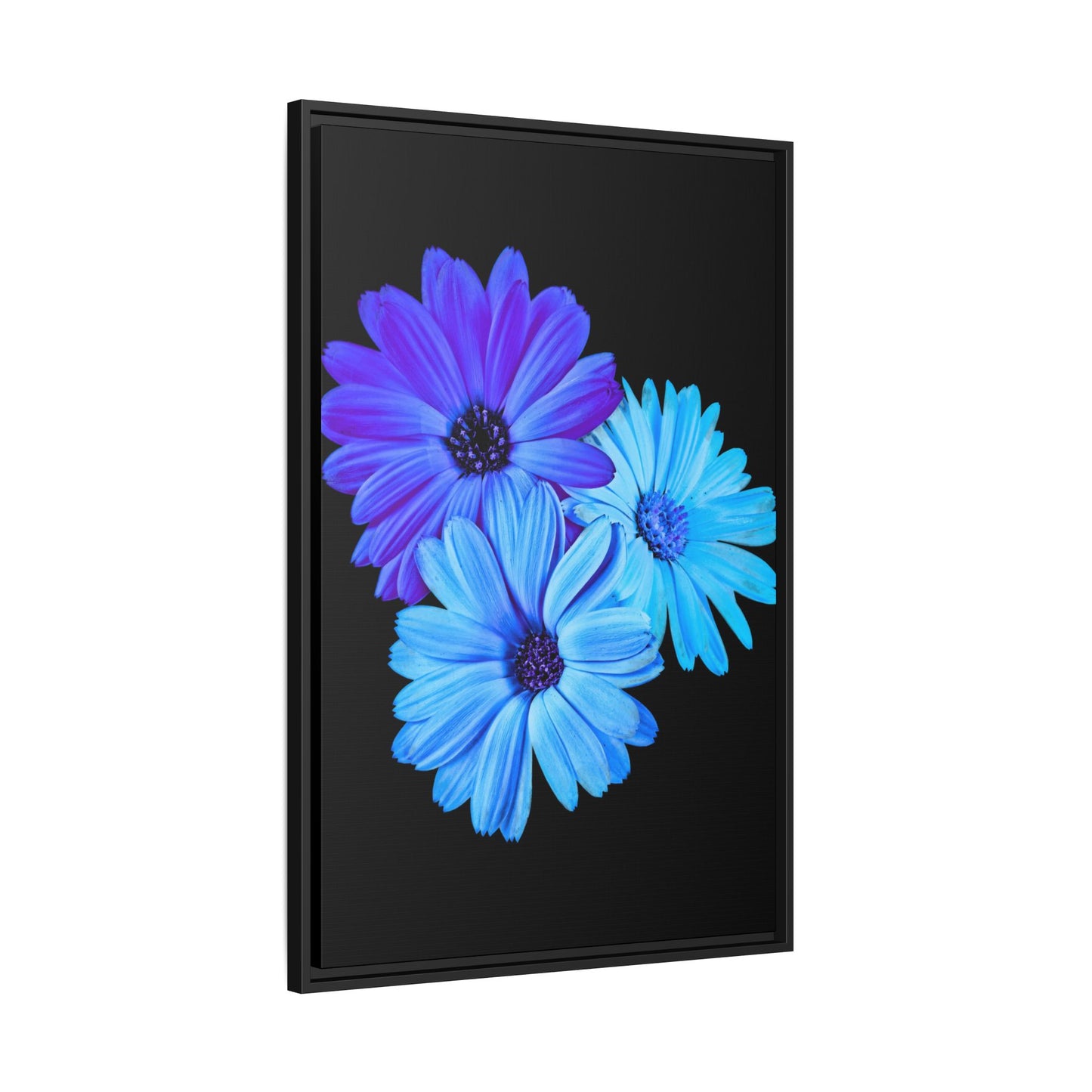 Collection Signature "FLORAL Numéro 2" sur Toile encadrée avec caisse américaine