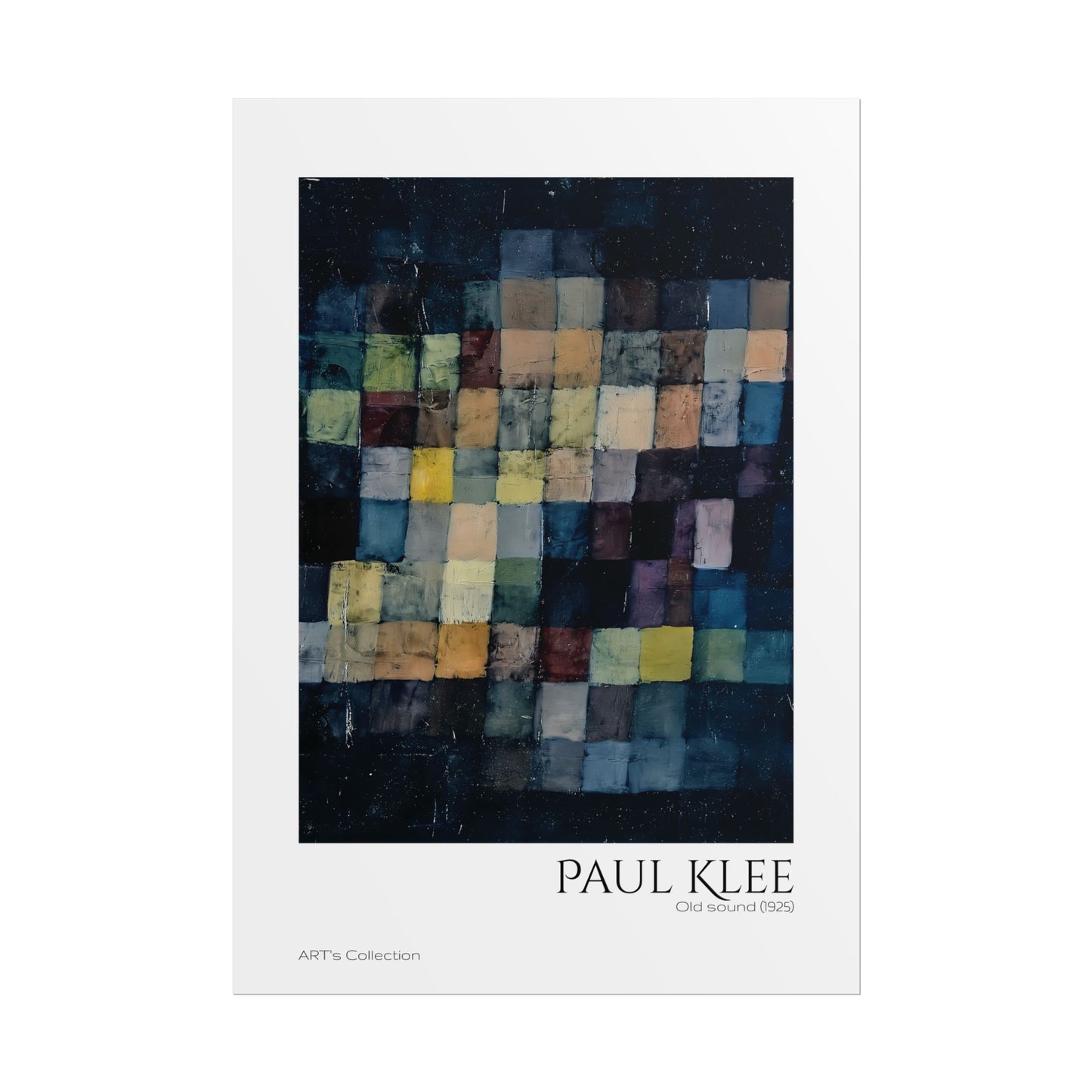 Old sound (1925) by Paul Klee / Affiche imprimée - Série ART's Collection