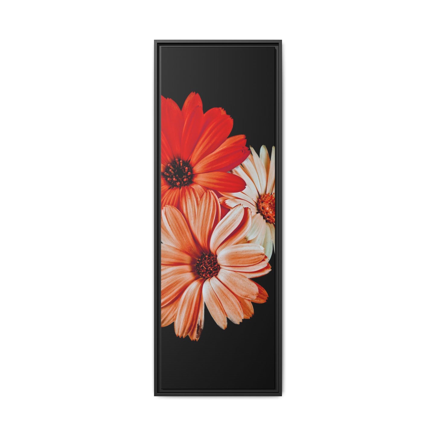 Collection Signature "FLORAL Numéro 7" sur Toile encadrée avec caisse américaine