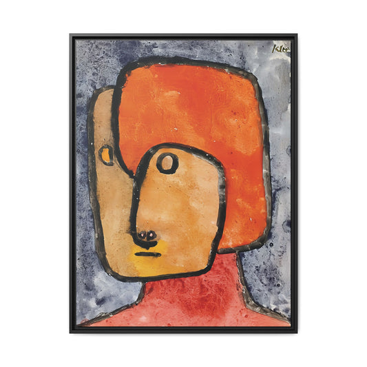 Praetendent -Pretender (1939) by Paul Klee / Toile encadrée sur caisse américaine