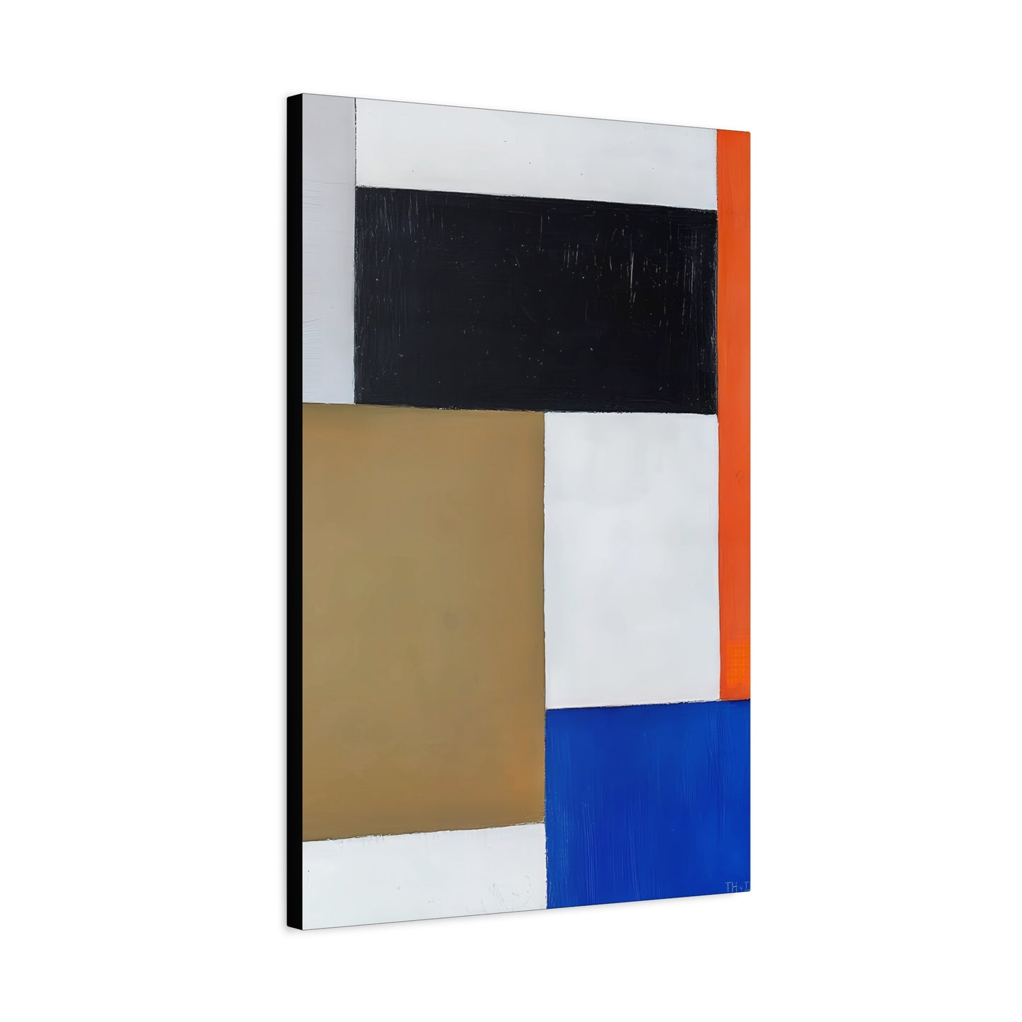 Composition (1923 - 1924) by Theo van Doesburg / Reproduction Fine Art sur Toile / Epaisseur 3,2cm - 1'25 po
