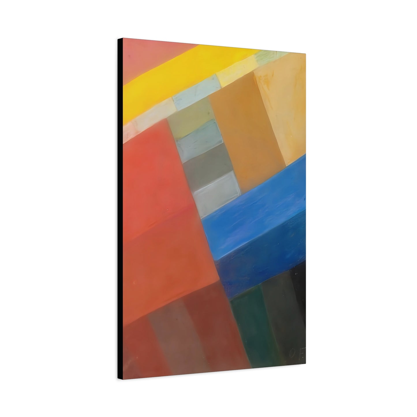Komposition (Circa 1931) by Otto Freundlich / Reproduction Fine Art sur Toile / Epaisseur 3.2 cm - 1.25 inch