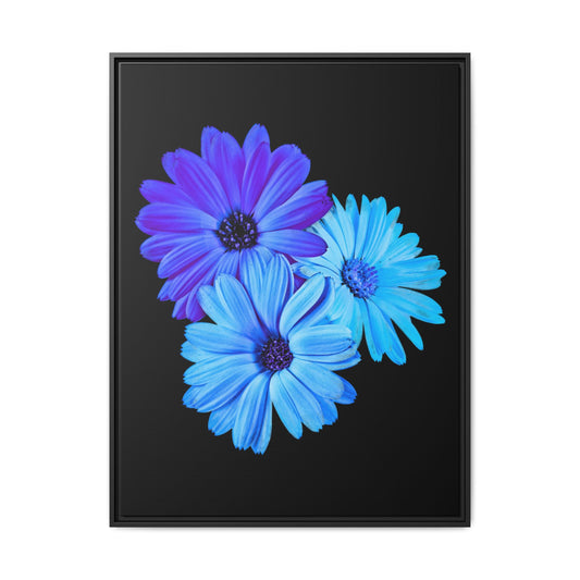 Collection Signature "FLORAL Numéro 2" sur Toile encadrée avec caisse américaine