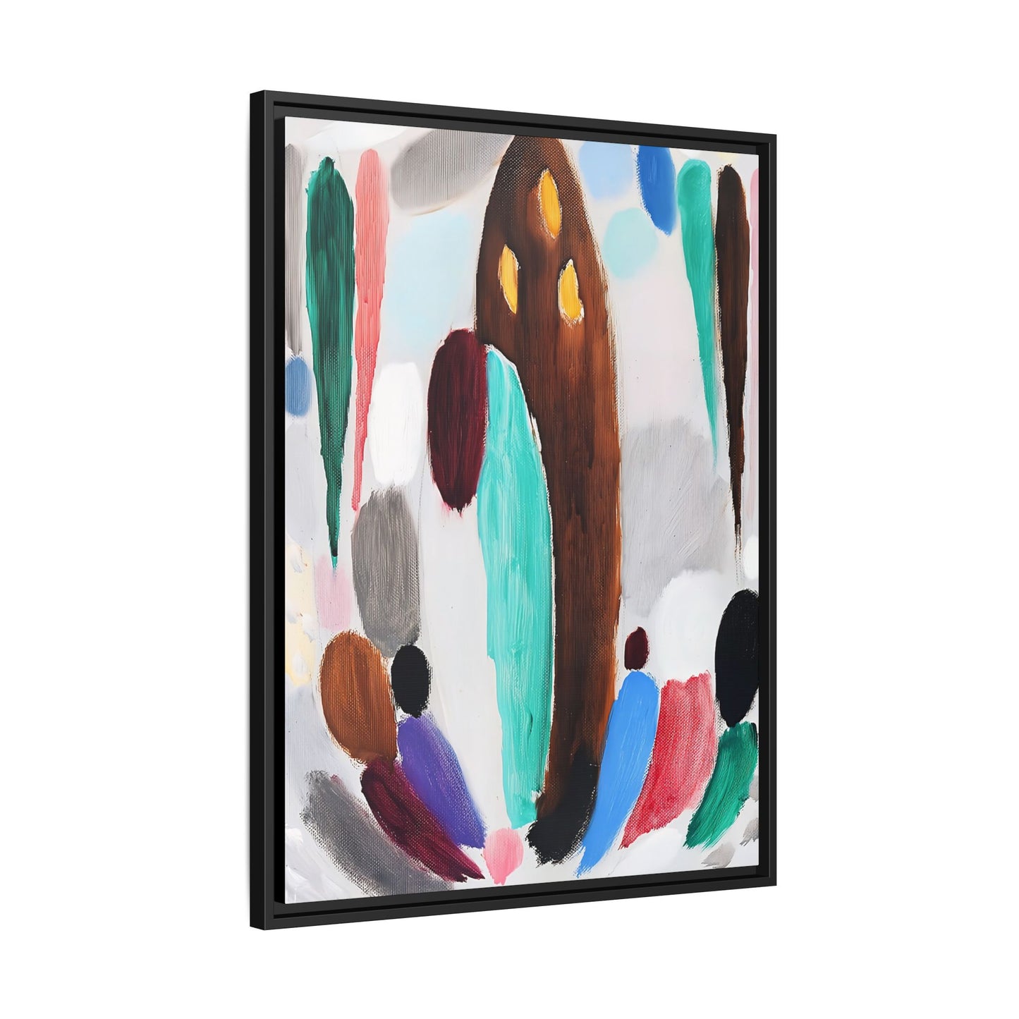 Ascona - Variation (Ca. 1919) by Alexej von Jawlensky / Toile encadrée sur caisse américaine