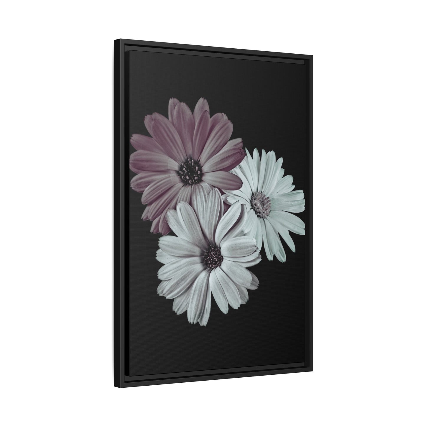 Collection Signature "FLORAL Numéro 5" sur Toile encadrée avec caisse américaine