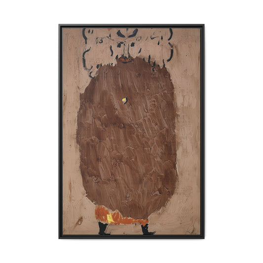 Wüsten-Räuber (1938) by Paul Klee / Toile encadrée sur caisse américaine