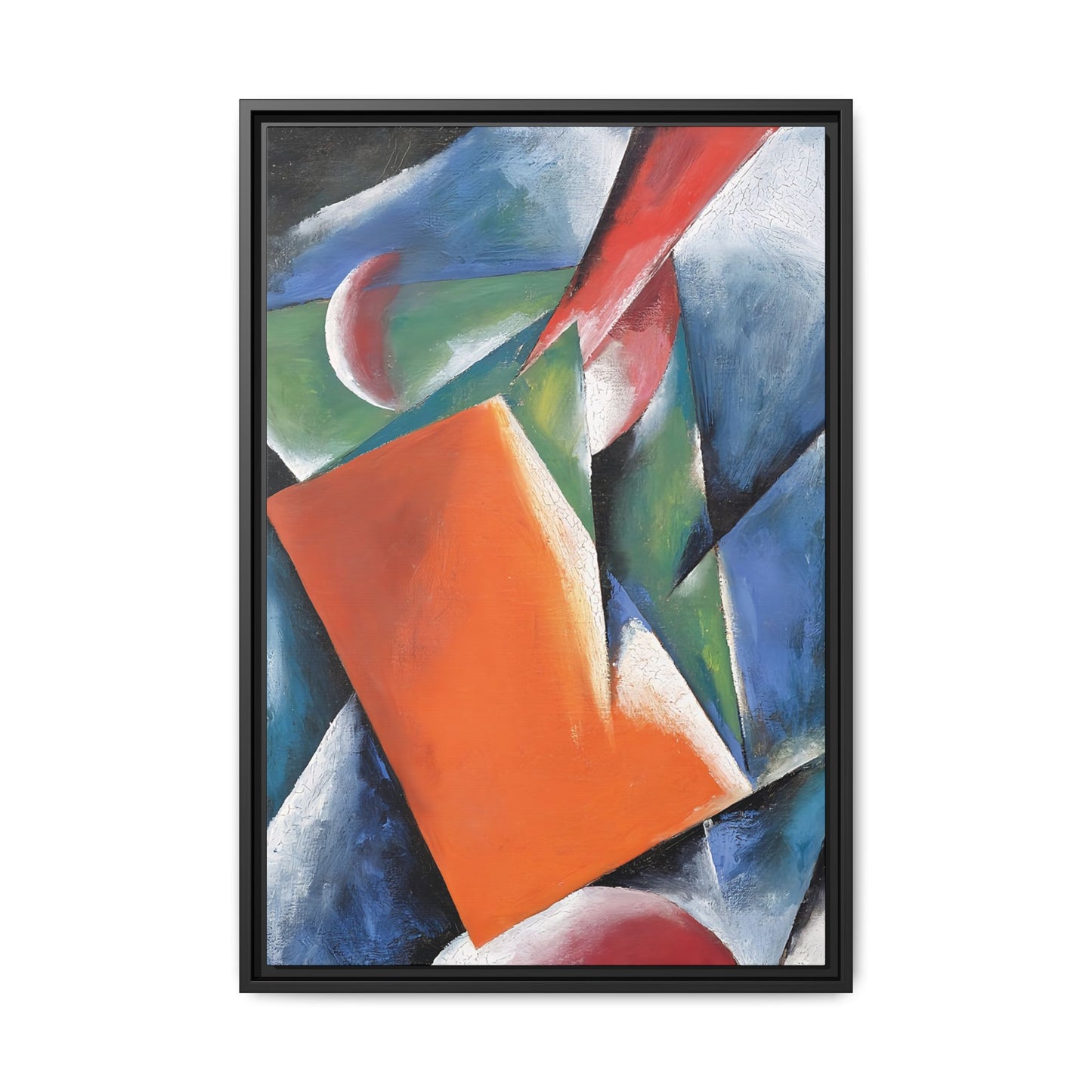 Architectonic Painting (1917) by Lyubov Popova / Toile encadrée sur caisse américaine