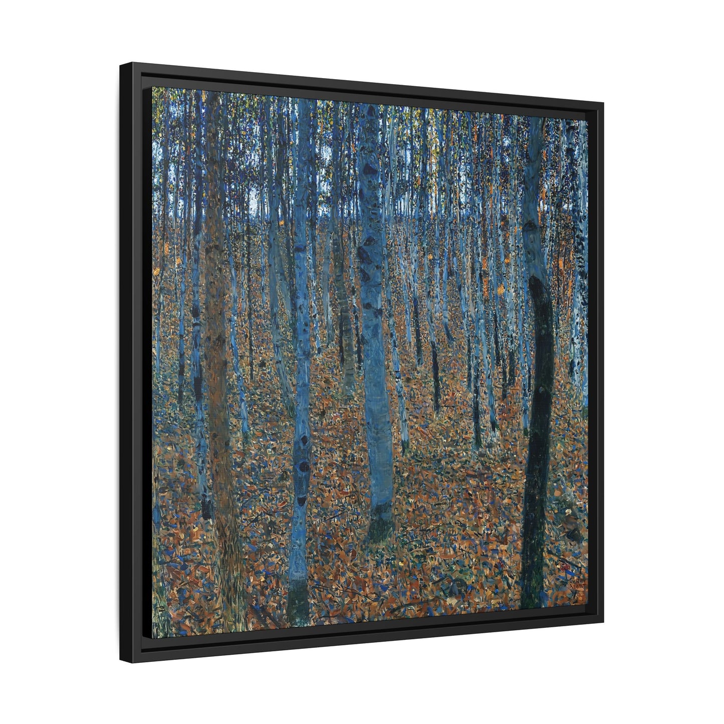 Beech Grove I by Gustav Klimt / Toile encadrée sur caisse américaine