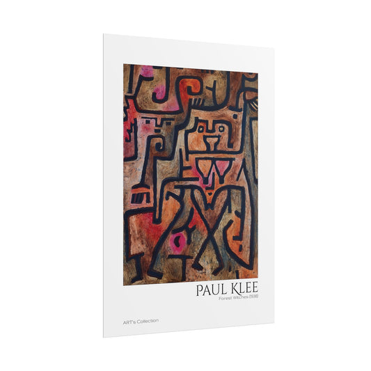 Forest Witches (1938) by Paul Klee / Affiche imprimée - Série ART's Collection
