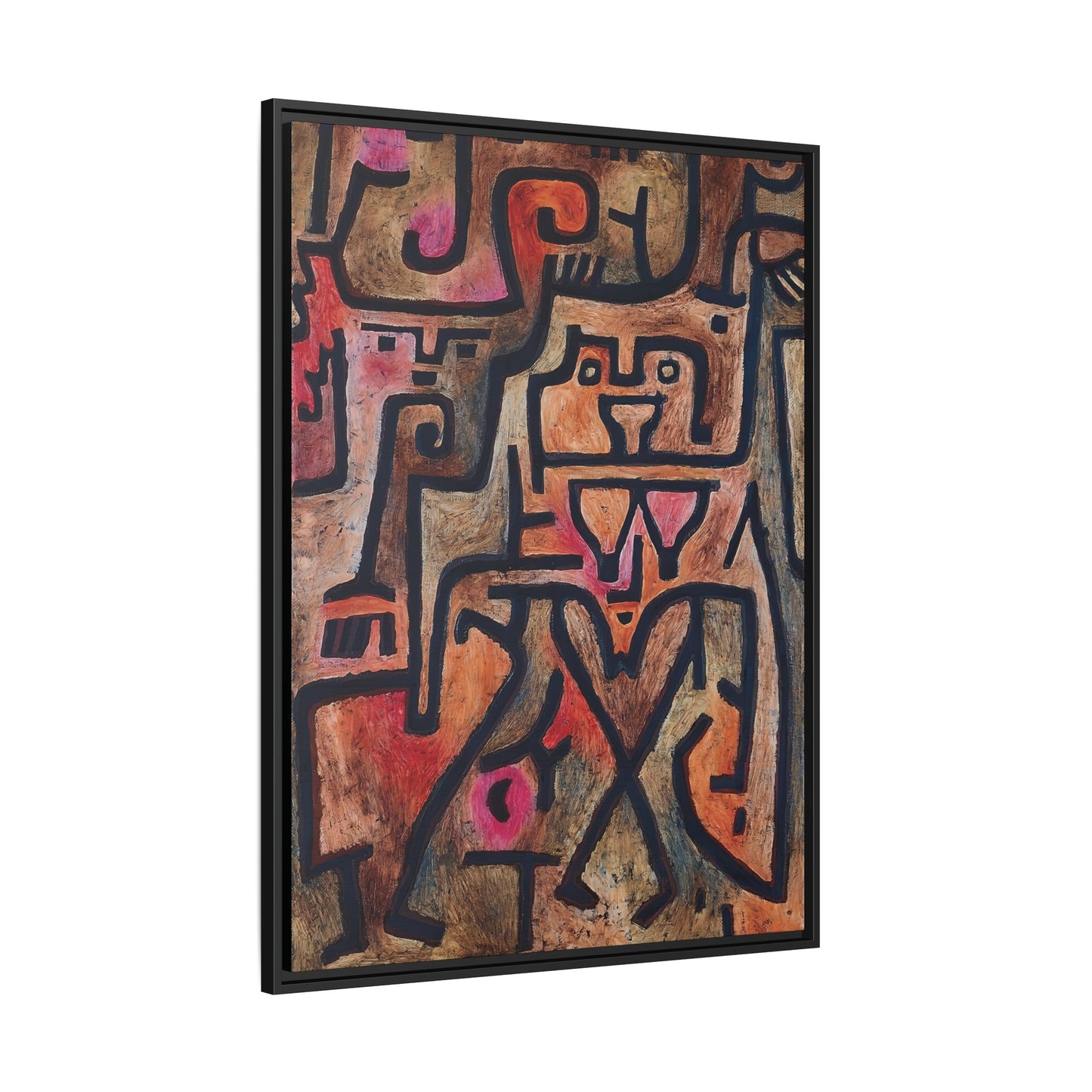 Forest Witches (1938) by Paul Klee / Toile encadrée sur caisse américaine