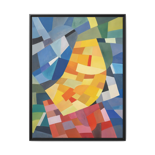 Komposition (1930) by Otto Freundlich / Toile encadrée sur caisse américaine