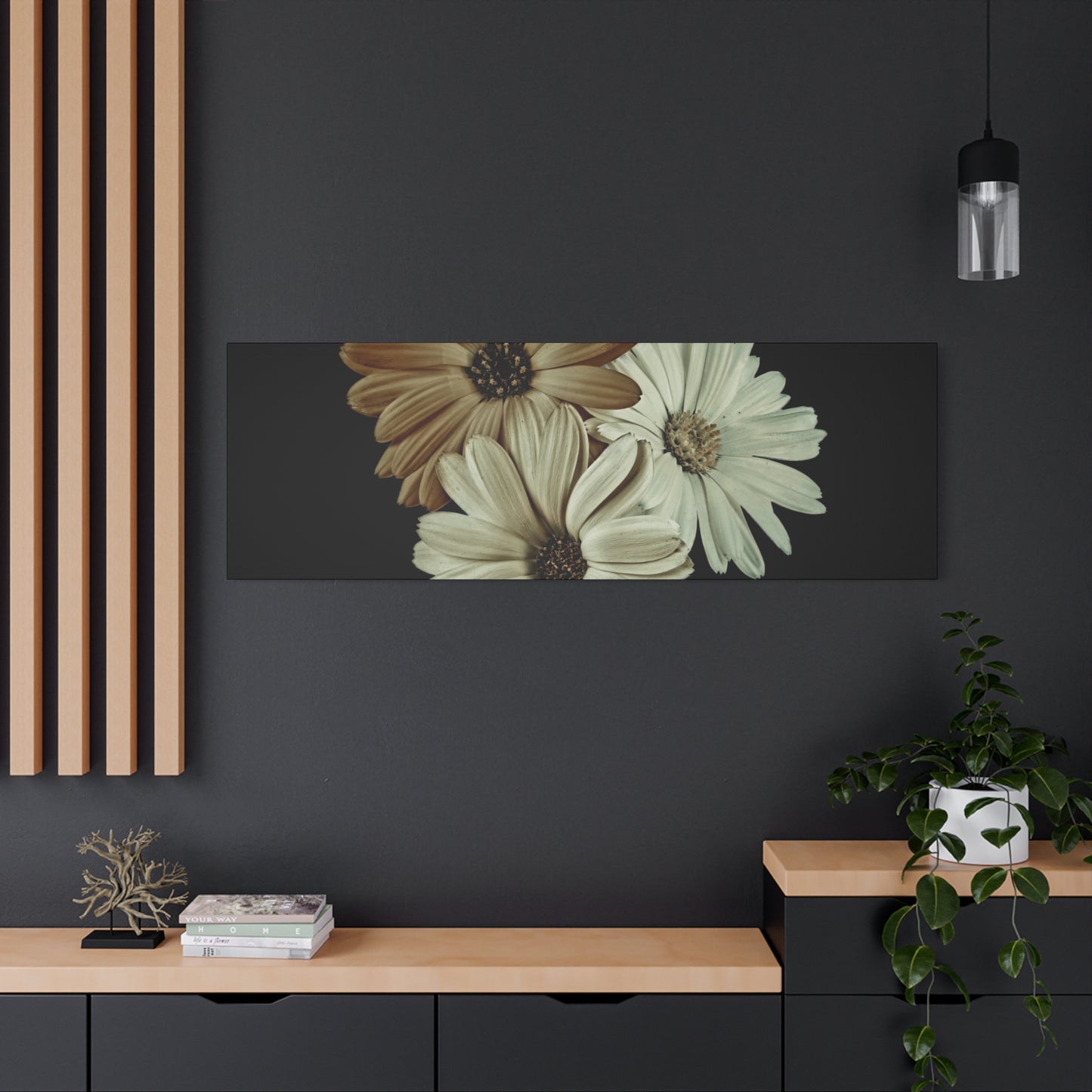 Collection Signature "FLORAL Numéro 3" sur Toile Fine Art sur Toile / Epaisseur 3,2cm - 1'25 po