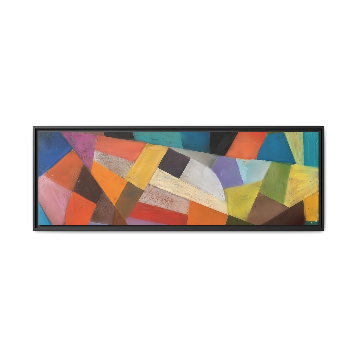 Untitled (1938) by Otto Freundlich / Toile encadrée sur caisse américaine