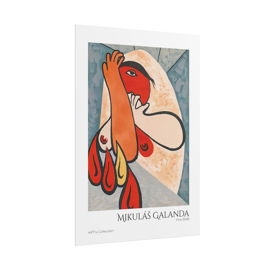 Fire (1938) by Mikulás Galanda / Affiche imprimée - Série ART's Collection