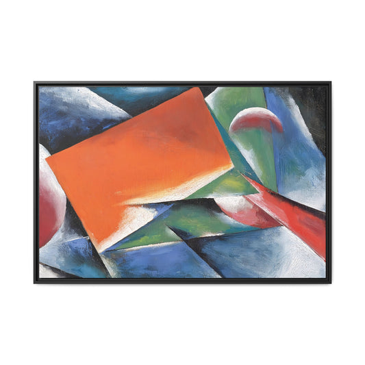 Architectonic Painting (1917) by Lyubov Popova / Toile encadrée sur caisse américaine