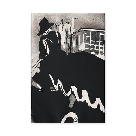 Ultime Ballade (1893) by Henri de Toulouse-Lautrec / Reproduction Fine Art sur Toile / Flanc Large Epaisseur 3.2 cm - 1.25 inch