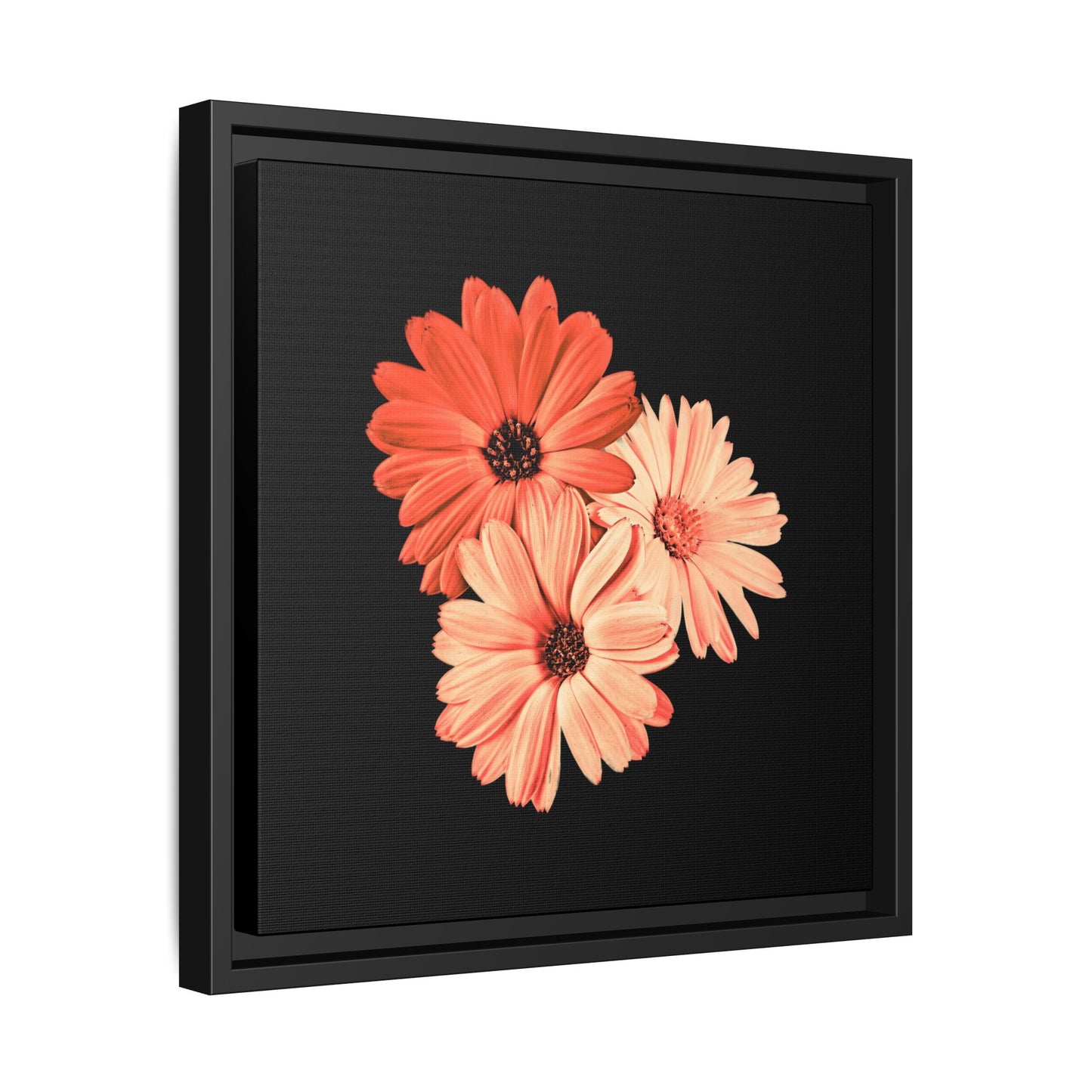 Collection Signature "FLORAL Numéro 6" sur Toile encadrée avec caisse américaine