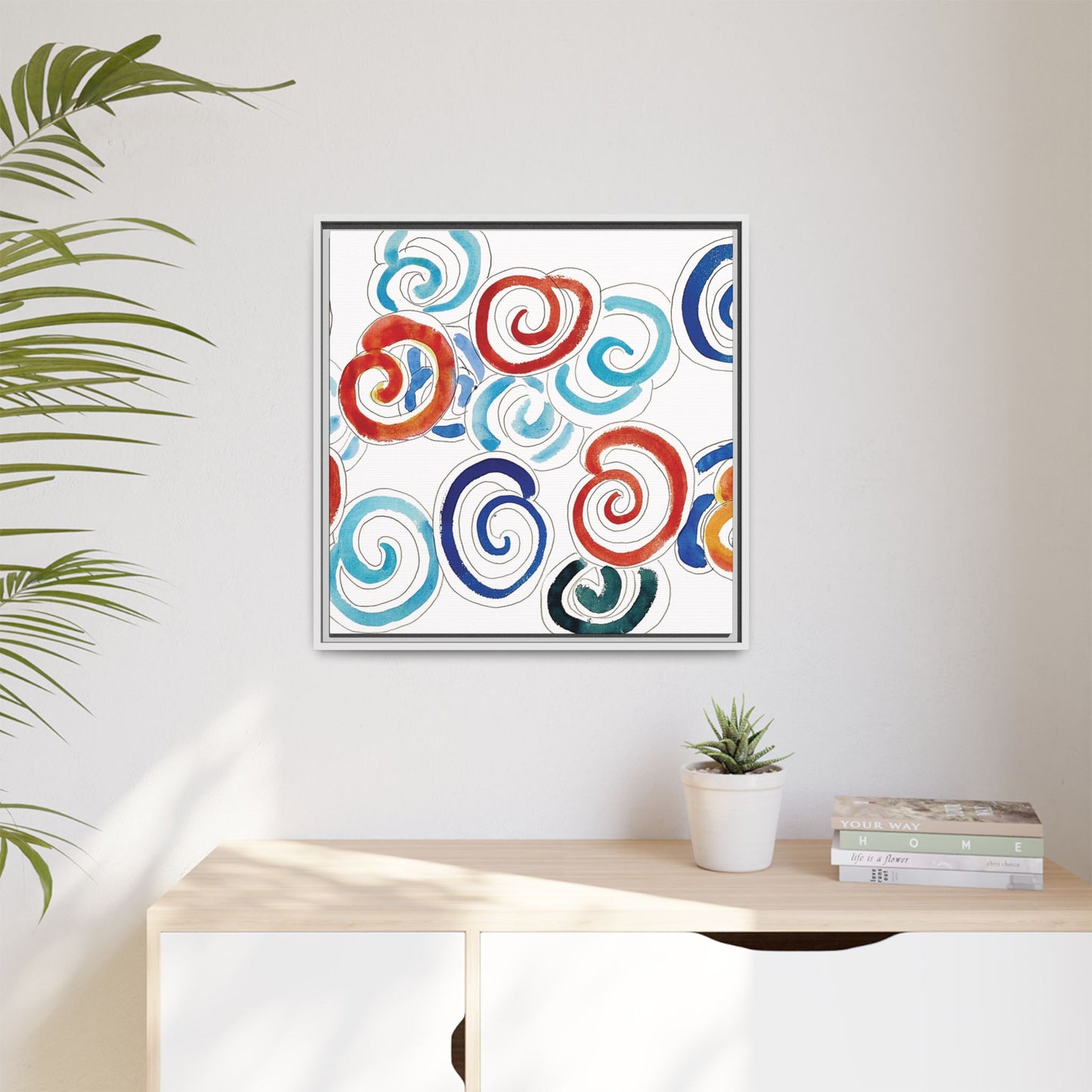 Escargots (1953) by Henri Matisse / Toile encadrée sur caisse américaine