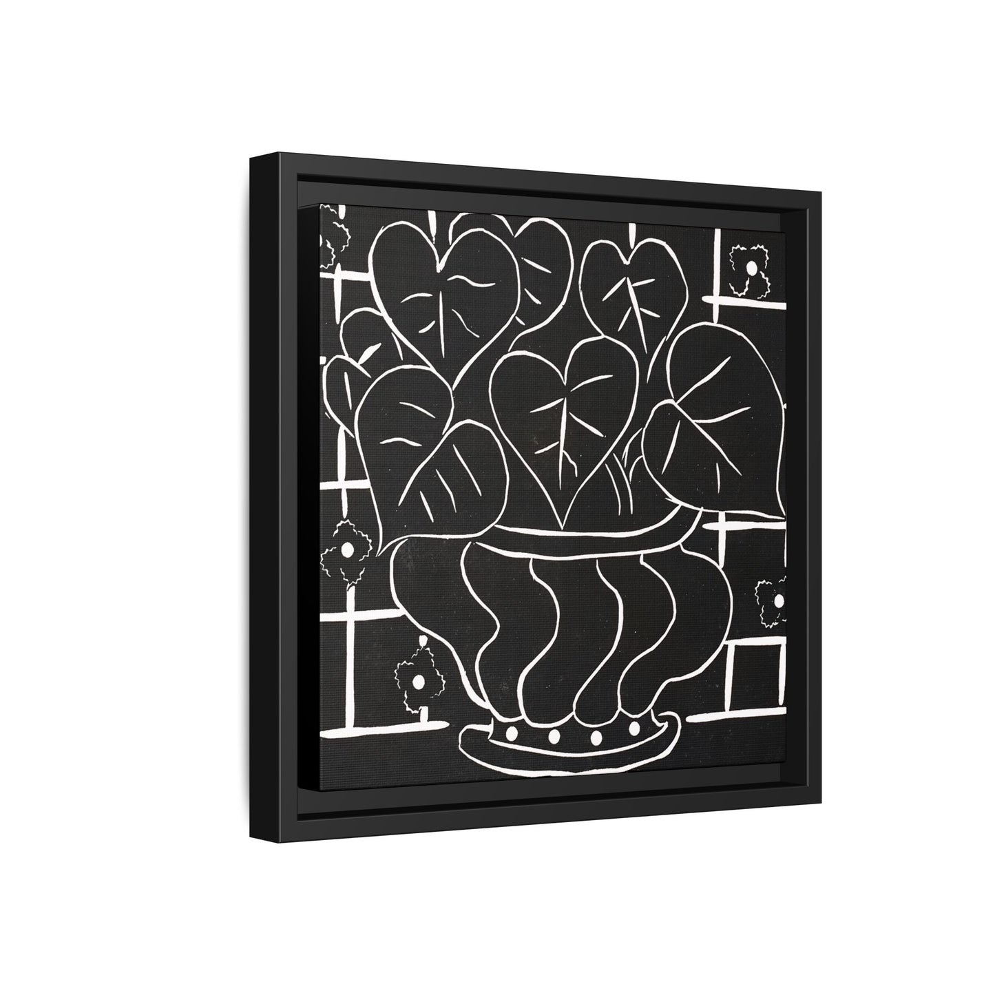 Corbeille de bégonias I (1938) by Henri Matisse / Toile encadrée sur caisse américaine