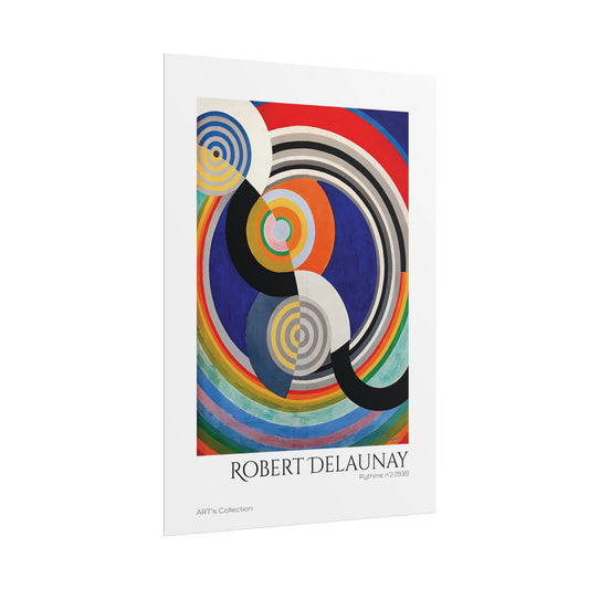 Rythme Numéro 2 (1938) by Robert Delaunay / Affiche imprimée - Série ART's Collection