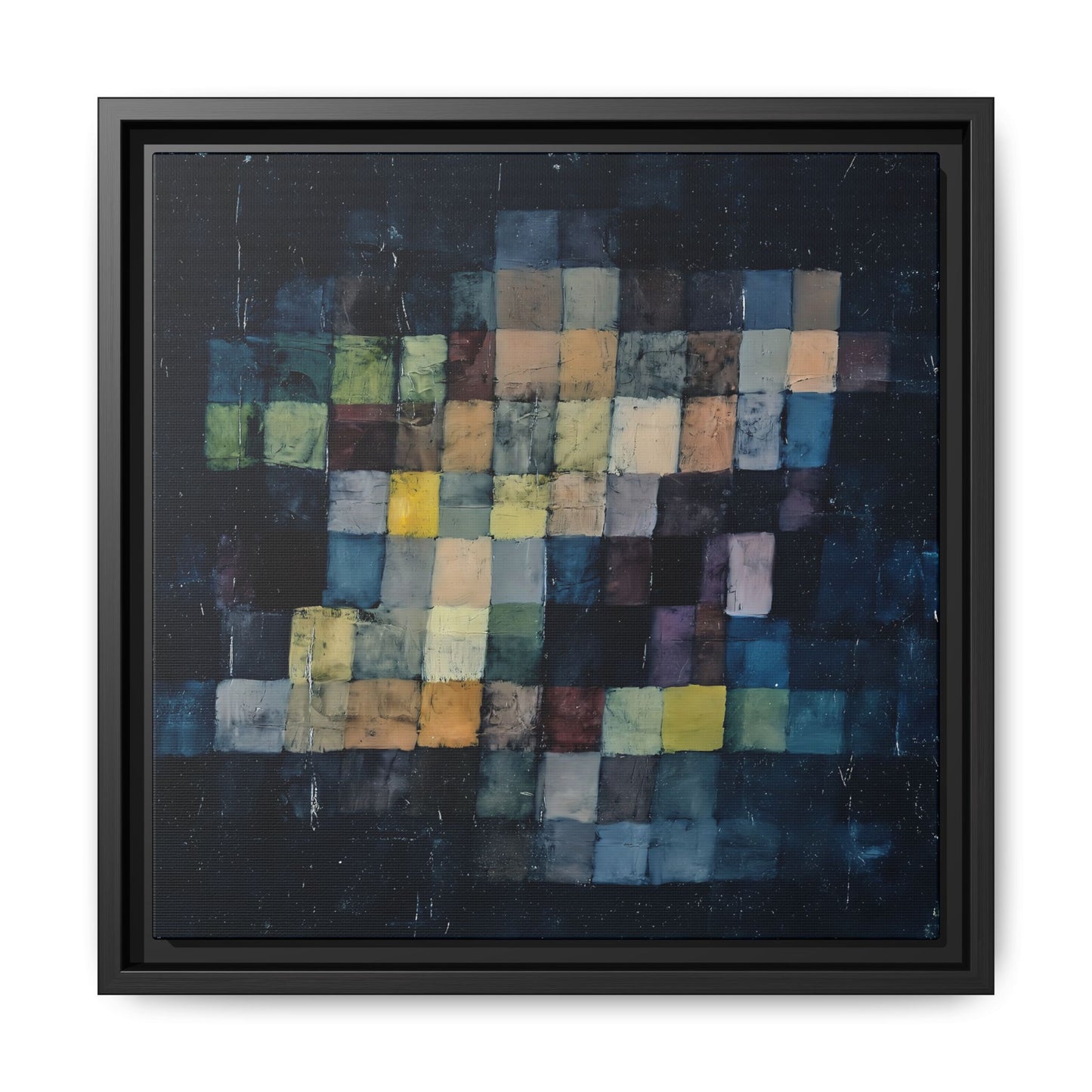 Old sound (1925) ) by Paul Klee / Toile encadrée sur caisse américaine