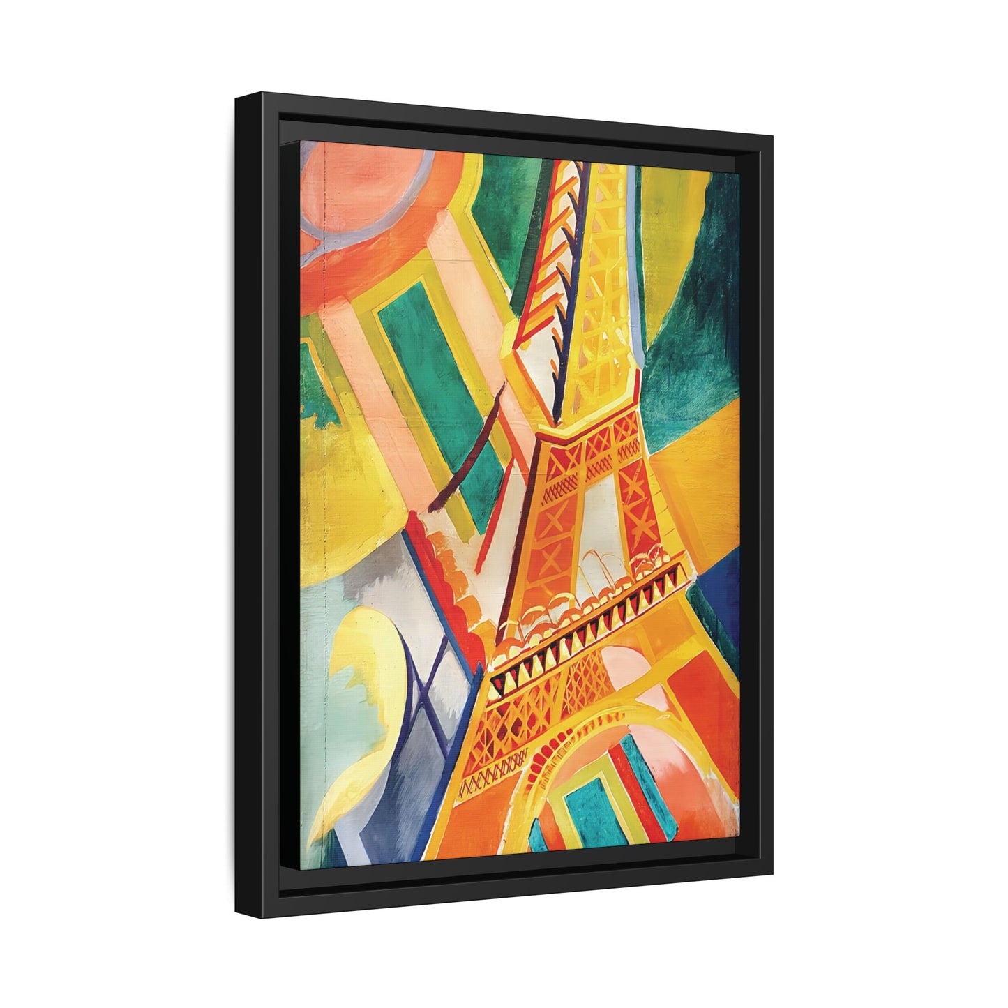 Tour Eiffel (1926) by Robert Delaunay / Toile encadrée sur caisse américaine
