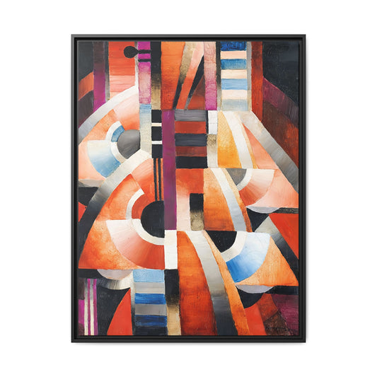 Balalaika (Ca. 1916) by Thorvald Hellesen / Toile encadrée sur caisse américaine