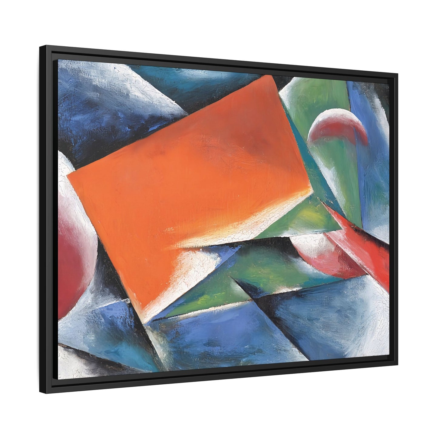 Architectonic Painting (1917) by Lyubov Popova / Toile encadrée sur caisse américaine
