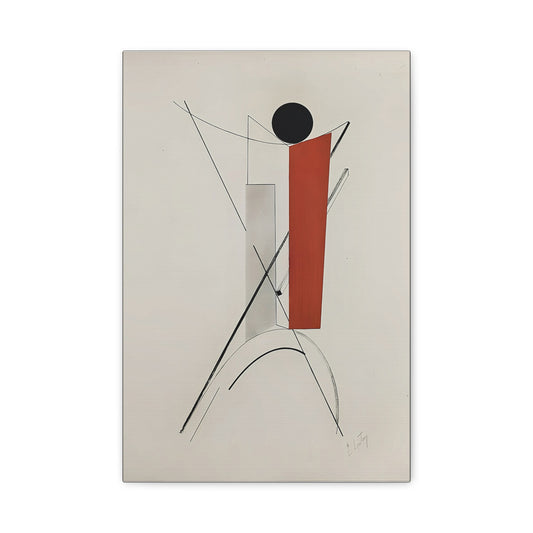 Kestnermappe Proun, Rob. Levnis and Chapman GmbH Hannover #2 (1923) by El Lissitzky / Reproduction Fine Art sur Toile / 3.2 cm - 1.25 inch
