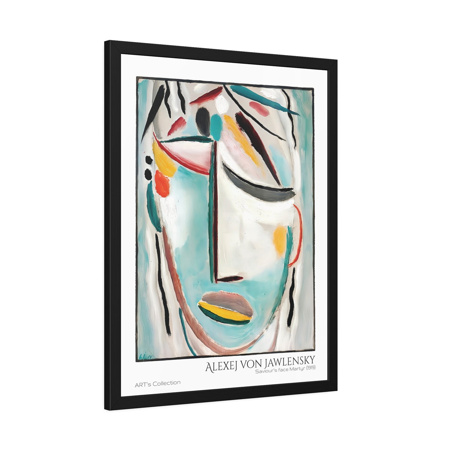 Saviour's face Martyr (1919) by Alexej von Jawlensky / Affiche Encadrée série ART's Collection