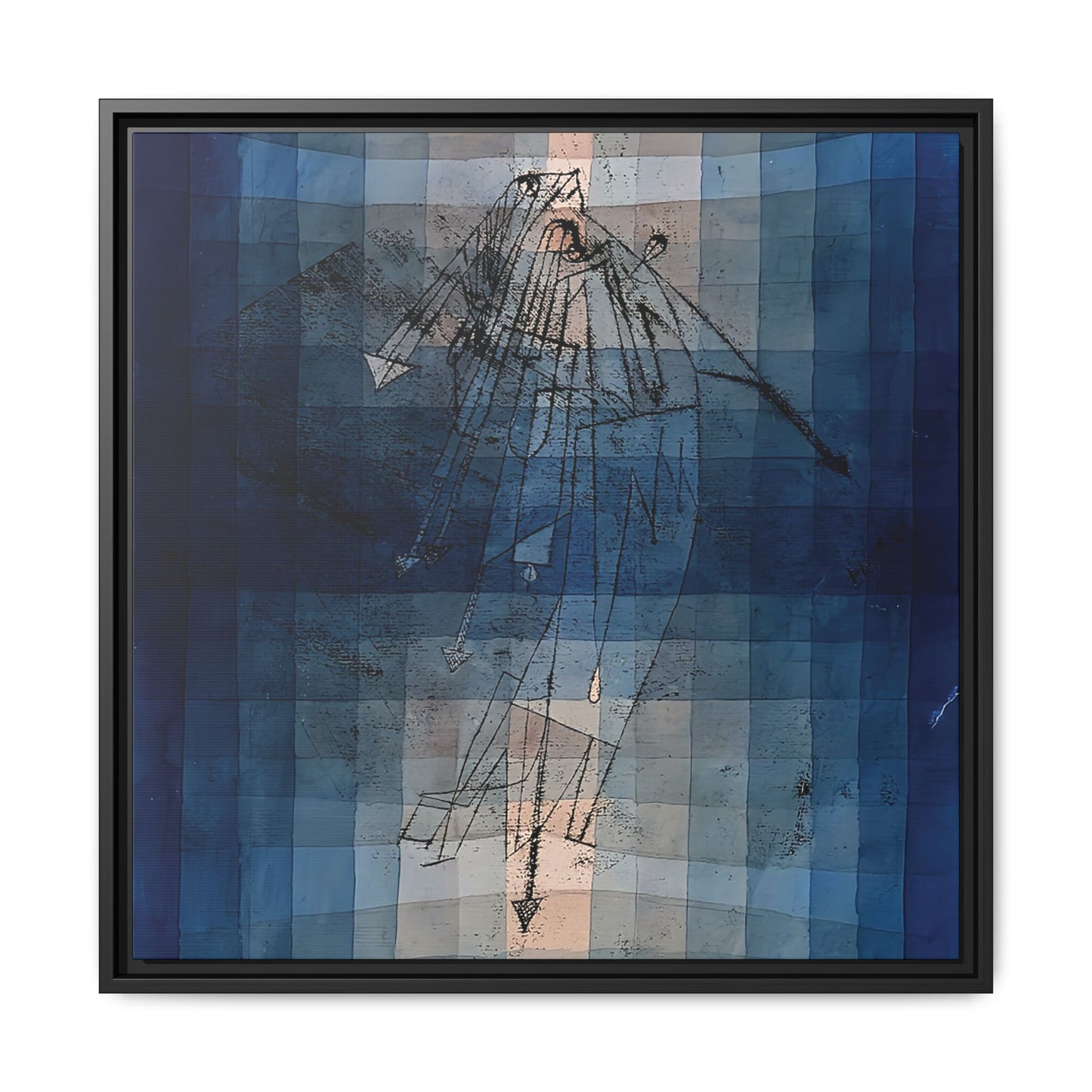 Dance of Moth (1923) by Paul Klee / Toile encadrée sur caisse américaine