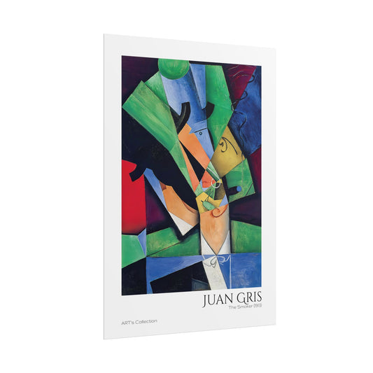 The Smoker (1913) by Juan Gris / Affiche imprimée - Série ART's Collection